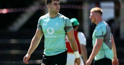 Jacob Stockdale - Cian Prendergast - Craig Casey - Paul Oconnell - Nick Timoney - Jack Crowley - Cormac Izuchukwu - Alex Kendellen - Tom Ahern - Sam Prendergast - Alex Kendellen and Shayne Bolton set for Ireland debuts against Portugal - breakingnews.ie - Portugal - South Africa - Georgia - Ireland