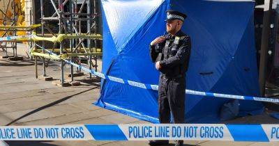 LIVE updates as police surround forensic tent in Manchester city centre