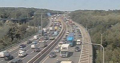 Liam Gallagher - Noel Gallagher - LIVE updates as M60 lane closed and queueing traffic as Oasis fans head to Heaton Park - manchestereveningnews.co.uk - county Island - county Denton