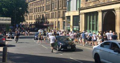 LIVE updates as Oasis fans told to WALK to Heaton Park from town amid huge bus queues and '90-minute' wait for trams at Victoria