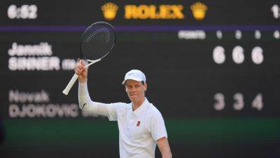 Sinner dominates Djokovic, sets up Wimbledon final vs. Alcaraz - ESPN