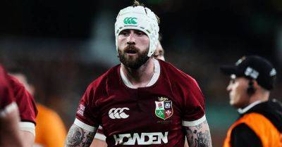 Ollie Chessum - Blair Kinghorn - Andy Farrell - Mack Hansen - Richard Wigglesworth - Tadhg Beirne - Mack Hansen is major Lions doubt ahead of first Test due to foot injury - breakingnews.ie - Britain - Australia - Ireland - county Blair