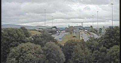 LIVE M60 traffic updates after crash leaves three lanes closed and severe delays - manchestereveningnews.co.uk - county Island - county Denton