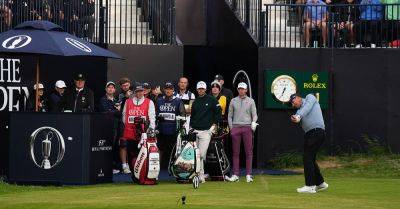 Rory Macilroy - Collin Morikawa - Shane Lowry - Open - Padraig Harrington - Tom Mackibbin - Scottie Scheffler - Royal Portrush - Padraig Harrington gets Open under way at Royal Portrush - breakingnews.ie - Usa - Ireland