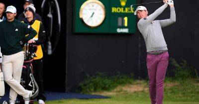 Northern Ireland’s Tom McKibbin and Nicolai Hojgaard take early lead at the Open