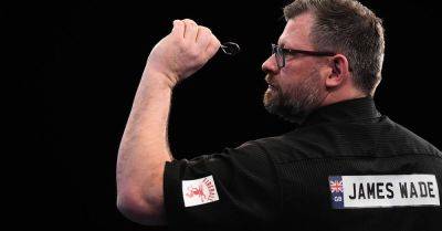 James Wade says being at his best gives a feeling of relief, rather than pride