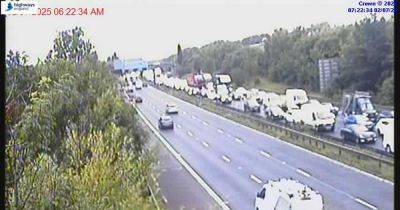 M60 LIVE as drivers stuck in severe 90 minute traffic delays after 'serious' crash - updates - manchestereveningnews.co.uk - county Island - county Denton