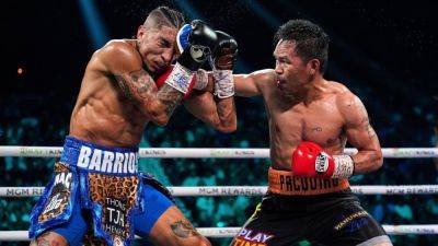 Manny Pacquiao - International - Manny Pacquiao, 46, battles Mario Barrios to majority draw - ESPN - espn.com - Philippines
