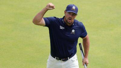 Bryson DeChambeau fires 64, tying for low round at Open Championship - ESPN