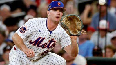 Mets' Pete Alonso held out of lineup, putting streak at risk - ESPN