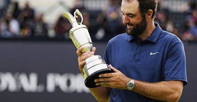 Scottie Scheffler calls Tiger Woods comparisons ‘silly’ after his Open triumph