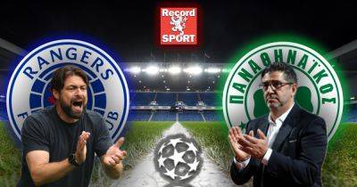 Russell Martin - Kieran Dowell - Rangers vs Panathinaikos LIVE score and goal updates from the Champions League clash at Ibrox - dailyrecord.co.uk - Greece