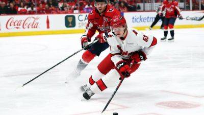 Carolina Hurricanes - Hurricanes lock in Jackson Blake with 8-year, $45 million deal - ESPN - espn.com - state North Carolina - state North Dakota