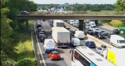 LIVE M6 traffic after all cars stopped as holiday getaway begins