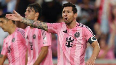 Lionel Messi - Star Game - Jordi Alba - Inter Miami - All-Star Game - Jorge Más - Miami: Messi 'extremely upset' with MLS over 'draconian' ban - ESPN - espn.com - county Miami