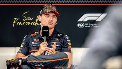 Max Verstappen - Christian Horner - Oscar Piastri - Laurent Mekies - Max Verstappen says Red Bull can always count on me - ESPN - espn.com - Belgium