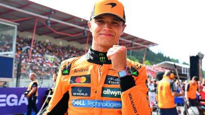Belgian GP: Lando Norris leads McLaren 1-2 in Spa qualifying - ESPN