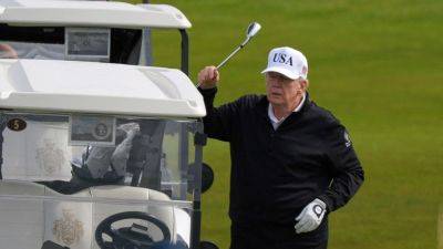 Gary Player - Donald Trump - Trump shows off golf skills at Turnberry resort during Scotland visit, cites Gary Player's prior praise - foxnews.com - Britain - Scotland - Washington - county Stephens - county Warren
