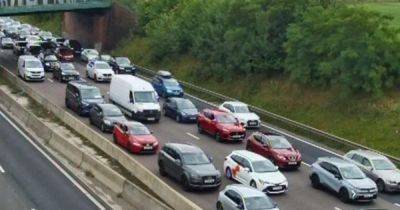 M6 crash LIVE updates as traffic STOPPED on motorway