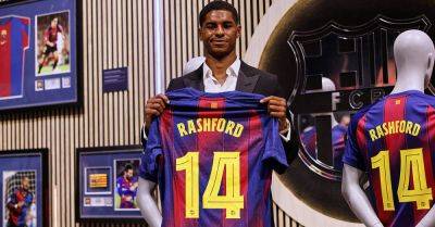 Marcus Rashford makes Barcelona debut during friendly win in Japan