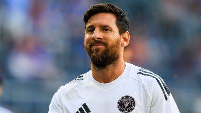 Lionel Messi - Star Game - Frank Franklin II (Ii) - Jordi Alba - Chris Martin - Inter Miami - All-Star Game - Coldplay singer Chris Martin serenades MLS star Lionel Messi, his wife at concert - foxnews.com - Mexico - county Miami - New York - county Harrison - state New Jersey - county Garden - state Ohio - county Major