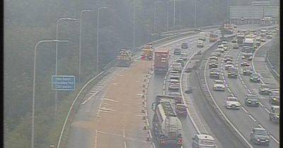 LIVE: Delays on M60 and M62 as two lanes CLOSED on motorway - latest updates