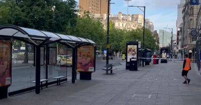 LIVE: Police close off street near Piccadilly Gardens following serious incident - latest updates