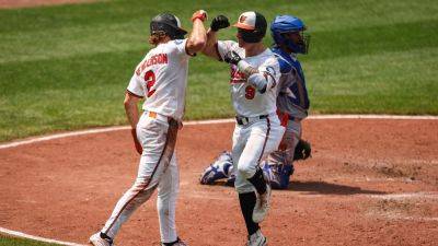 Jeff Passan - Gunnar Henderson - Orioles poke fun at Blue Jays after winning first of double-header - ESPN - espn.com - county Tyler