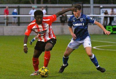 Luke Cawdell - Kevin Watson - Sheppey United’s summer signing Dieko Falade looks ahead to the new season which starts with an FA Cup extra preliminary round match against Met Police - kentonline.co.uk