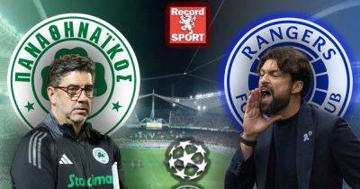Panathinaikos vs Rangers LIVE score and goal updates from the Champions League clash in Athens
