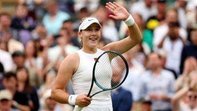 Elena Rybakina - Barbora Krejcikova - Clara Tauson - Caroline Wozniacki - Emma Navarro - Mirra Andreeva advances at Wimbledon 2025; Elena Rybakina out - ESPN - espn.com - Russia - Usa