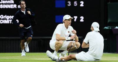 Jannik Sinner - Grigor Dimitrov - Jannik Sinner gets reprieve as Grigor Dimitrov forced to retire when two sets up - breakingnews.ie - Bulgaria