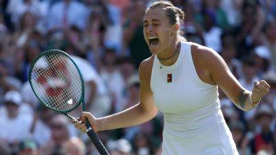 Sabalenka gets past Siegemund to reach Wimbledon semifinals - ESPN