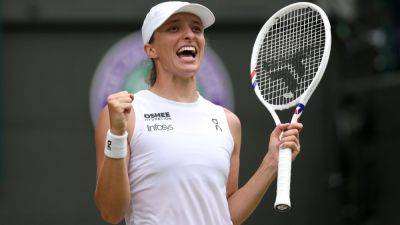 Iga Swiatek - Victoria Azarenka - Karolina Pliskova - Iga Swiatek reaches first Wimbledon semifinal in straight sets - ESPN - espn.com - France - Poland