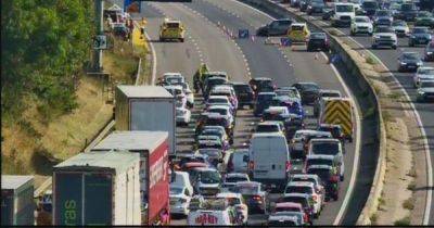 M6 LIVE as all traffic stopped due to ongoing police incident - updates - manchestereveningnews.co.uk - county Cheshire