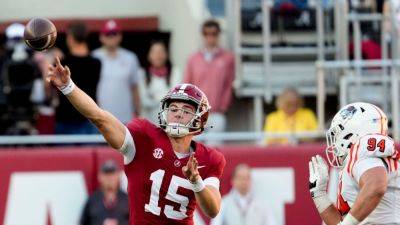 Sources: Ty Simpson named Alabama starting quarterback - ESPN