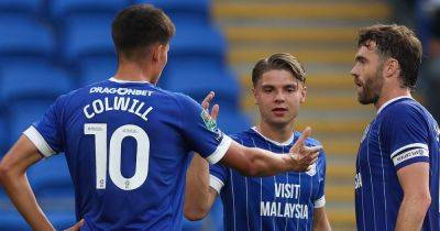 Isaak Davies - Joel Bagan - Will Fish - Cardiff City 2-1 Swindon Town: Colwill and Ashford strikes send Bluebirds through to Carabao Cup second round - walesonline.co.uk - city Cardiff
