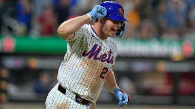 Frank Franklin II (Ii) - Brandon Nimmo - Pete Alonso - Kyle Schwarber - Mets run out of celebratory fireworks during home run onslaught against Braves - foxnews.com - New York
