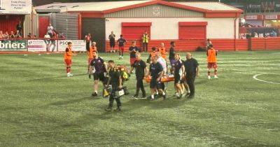 Manchester United midfielder taken off on stretcher as academy fixture abandoned - manchestereveningnews.co.uk