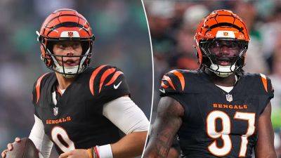 Joe Burrow - Bengals rookie knocks down Joe Burrow during practice, sparks heated confrontation with teammates - foxnews.com