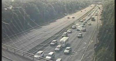 M6 traffic LIVE updates as long queues build up following crash