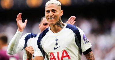 Paris St Germain - Thomas Frank - Brennan Johnson - James Maddison - Dejan Kulusevski - Tottenham Hotspur - Richarlison nets scissor kick as Thomas Frank enjoys dream start at Tottenham - breakingnews.ie