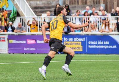 Maidstone United 1 Torquay United 1 match report: John Gilbert’s early goal cancelled out by injury-time Jordan Young penalty as National League South clash ends level