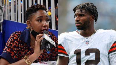 Clay Travis - Caitlin Clark - Johnny Manziel - Shedeur Sander - ESPN host mocked for confusing NFL legend's jersey for Shedeur Sanders' - foxnews.com - county Brown - county Cleveland - county Barry
