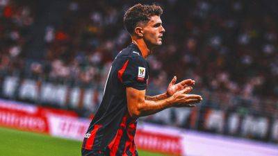 Luka Modric - Massimiliano Allegri - Rafael Leao - International - Christian Pulisic Scores as AC Milan Beats Bari 2-0 in Italian Cup Opener - foxnews.com - Portugal - Italy - Usa - county Christian