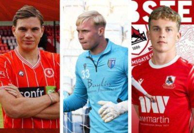 Gillingham’s Logan Dobbs joins Welling United on loan, Harry Webster signs for Ramsgate and Taite Holtam returns to Ashford United