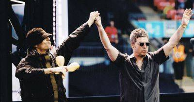 Oasis tease FOURTH live single as brothers wrap up UK and Ireland leg of reunion tour