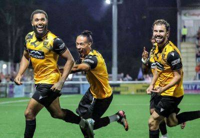 Maidstone United manager George Elokobi discusses striker Deon Moore’s form since his summer move to the Gallagher Stadium