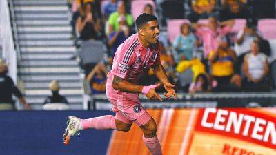 Lionel Messi - Luis Suarez - Jordi Alba - Javier Mascherano - Angel Correa - With Lionel Messi out, Luis Suarez's 2 goals lifts Inter Miami over Tigres UANL - foxnews.com - Mexico