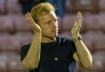 Ebbsfleet United manager Josh Wright says goals for three of his strikers is their biggest win at the start of the National League South season